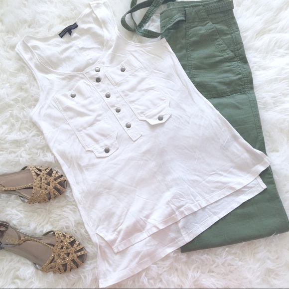 White Lightweight Tank - Picture 2 of 5